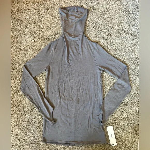 NWT JOAH BROWN Open Back Turtleneck - Picture 7 of 12